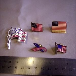 American Flag Pins